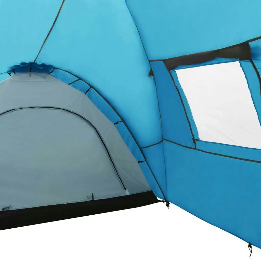 Camping Igloo Tent 650x240x190 cm 8 Person Blue 92230