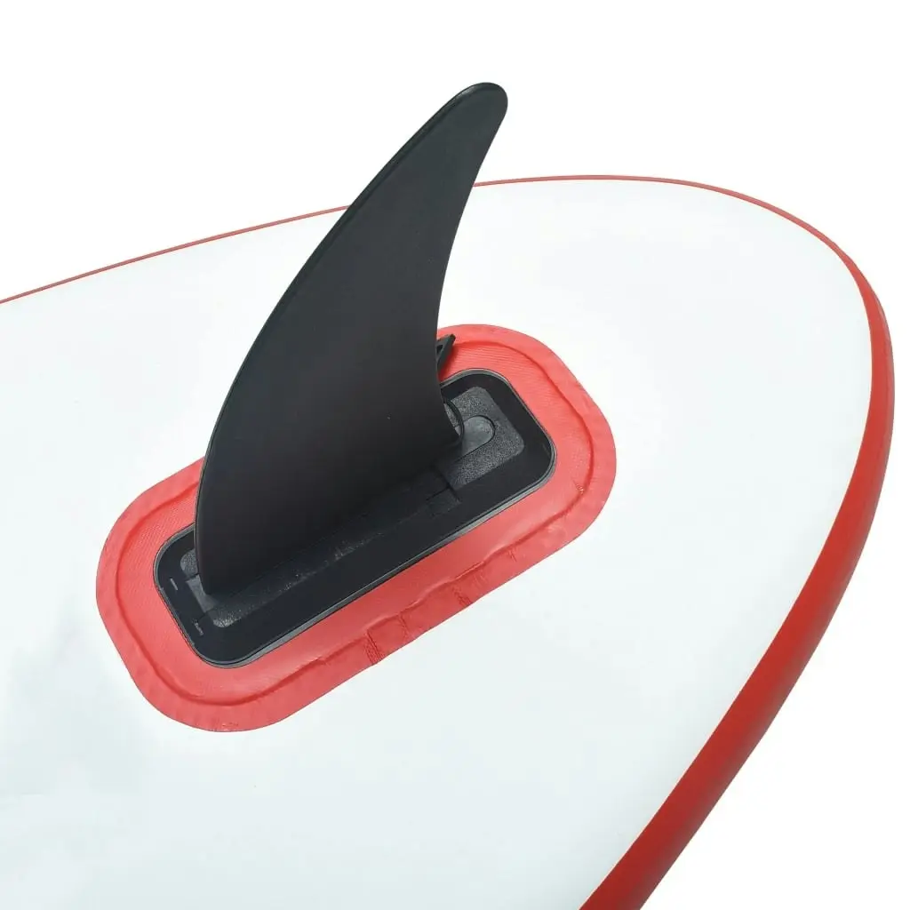 Center Fin for Stand Up Paddle Board 18.3x21.2 cm Plastic Black 92207