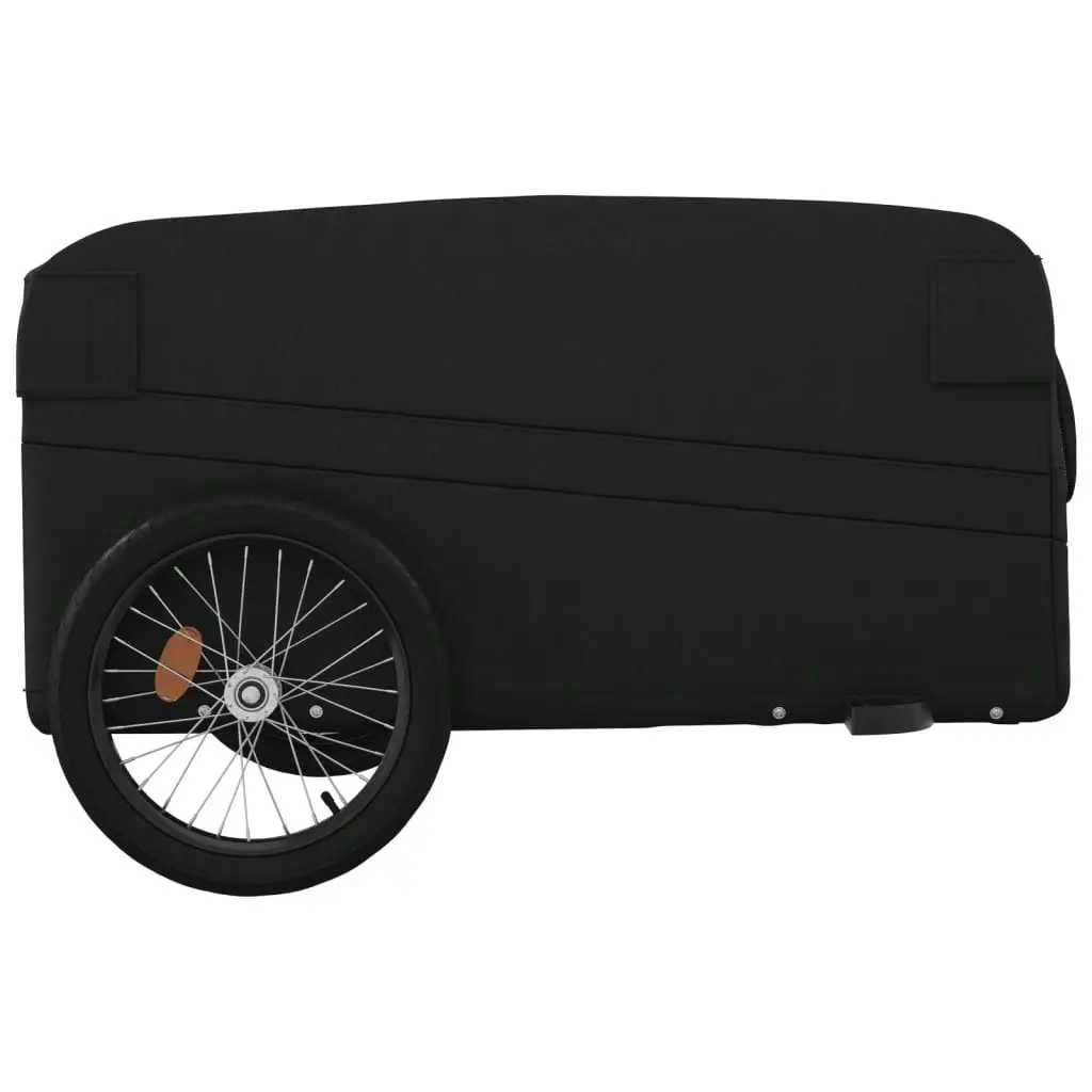 Bike Trailer Black 45 kg Iron 94052