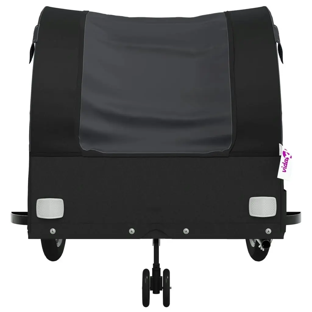 Bike Trailer Black 45 kg Iron 94150