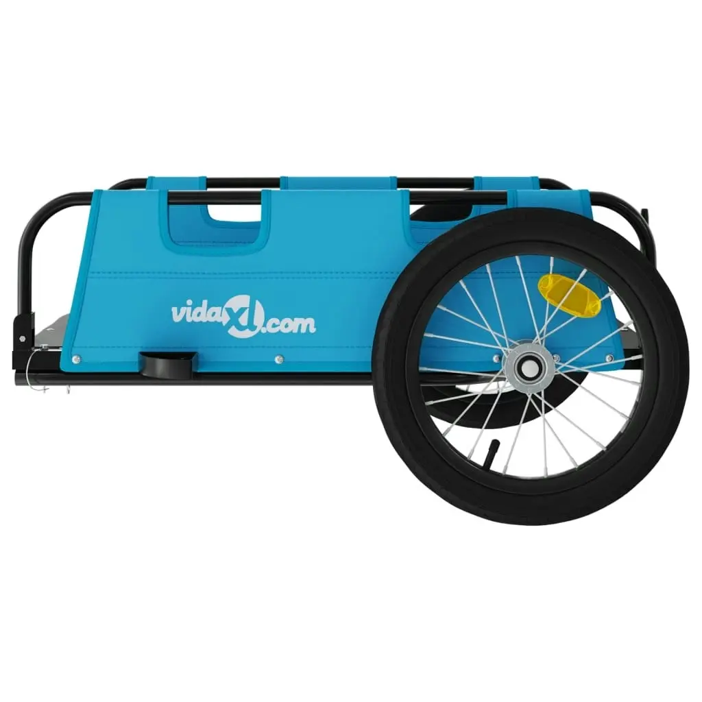 Bike Trailer Blue Oxford Fabric and Iron 94170