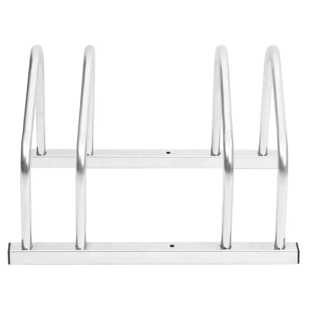 Bike Rack for 2 Bikes Galvanised Steel 154417