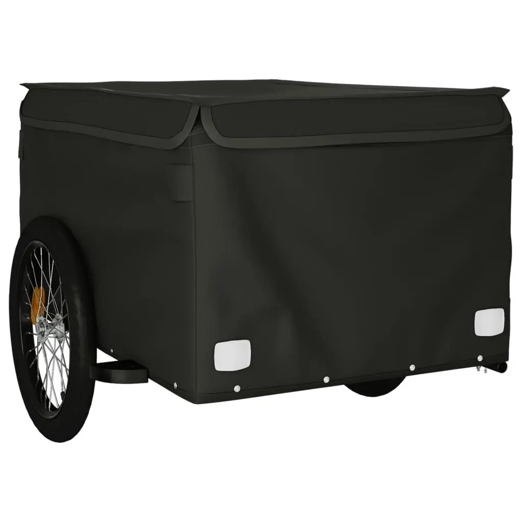 Bike Trailer Black 45 kg Iron 94094