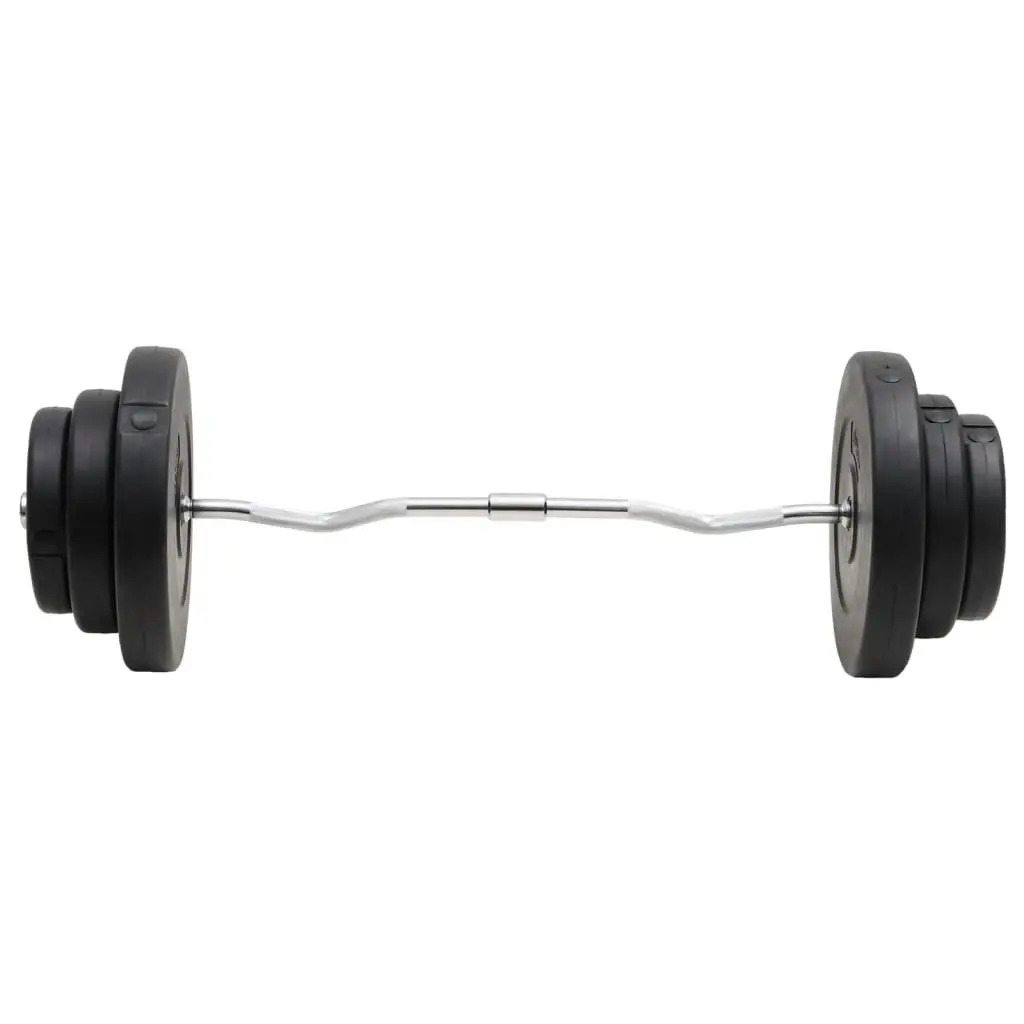 Curl Barbell with Plates 60 kg 3145018