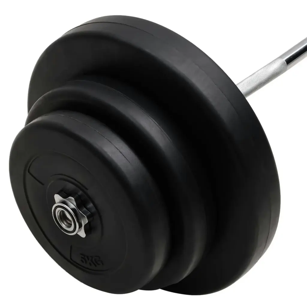 Curl Barbell with Plates 60 kg 3145018