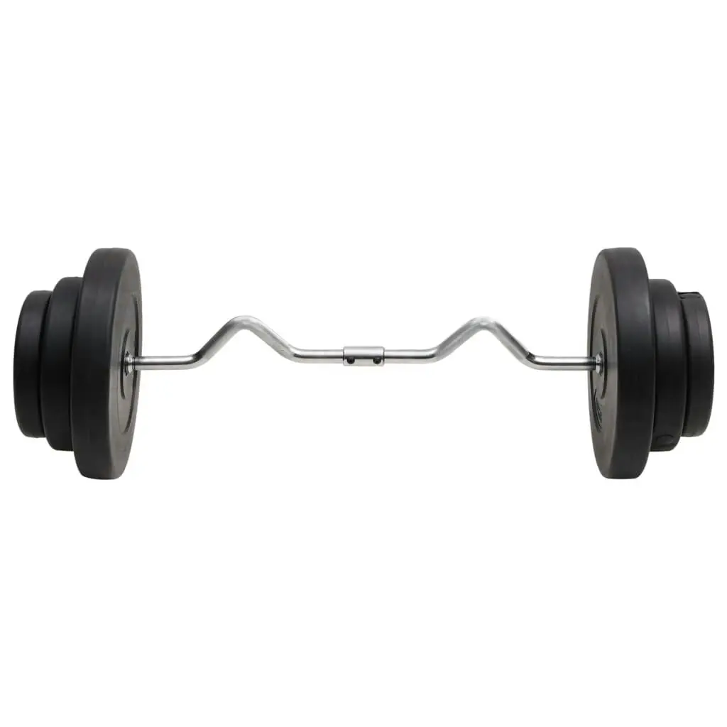 Curl Barbell with Plates 60 kg 3145019