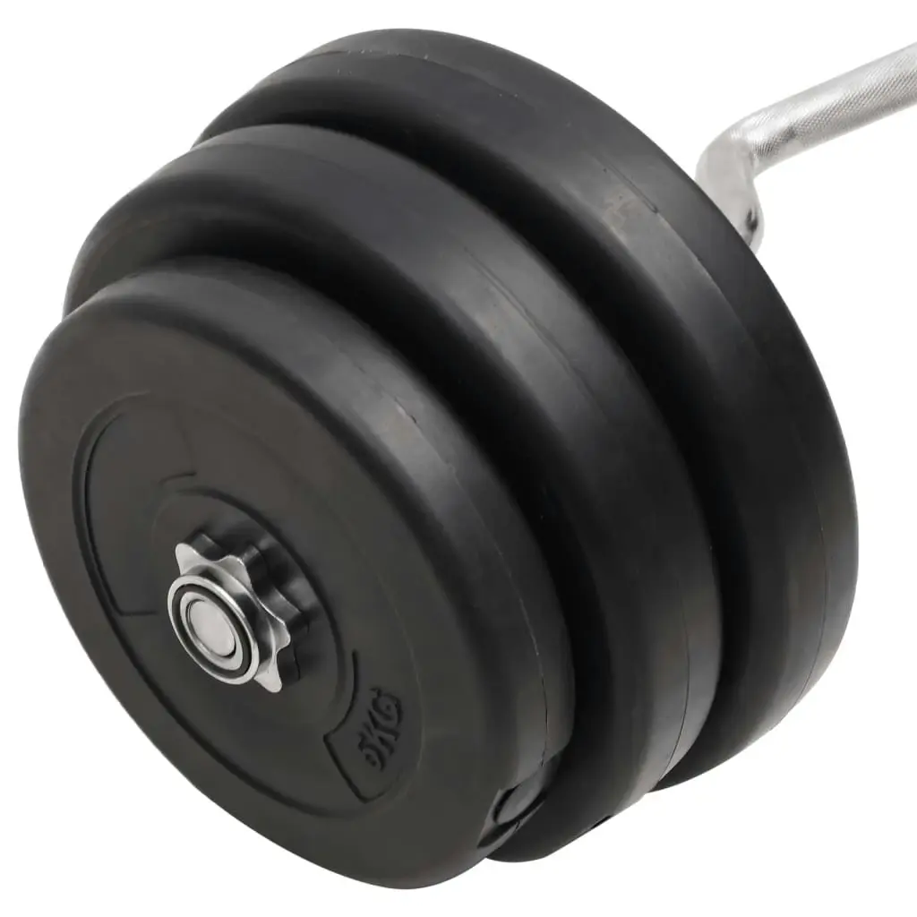 Curl Barbell with Plates 90 kg 3145023