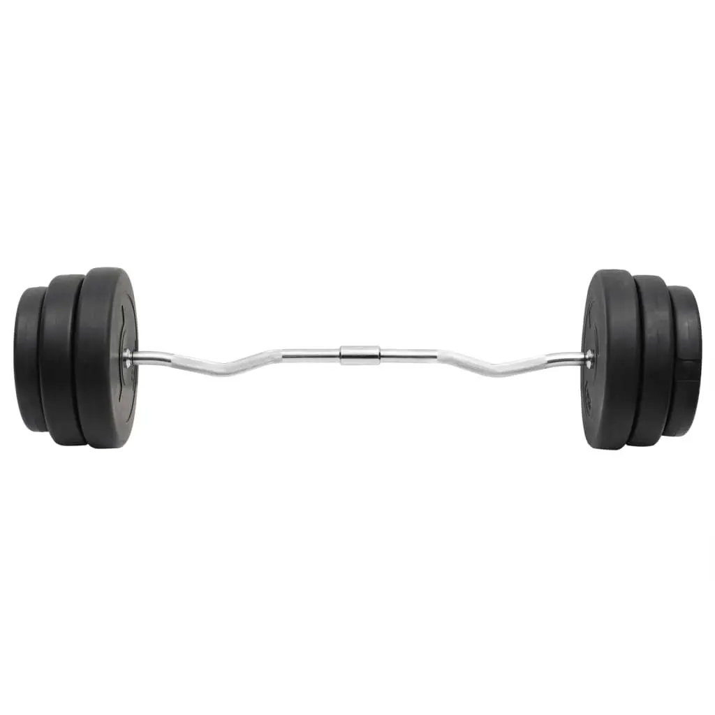 Curl Barbell with Plates 90 kg 3145022