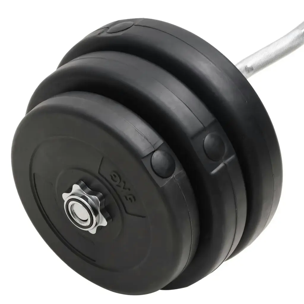 Curl Barbell with Plates 90 kg 3145022