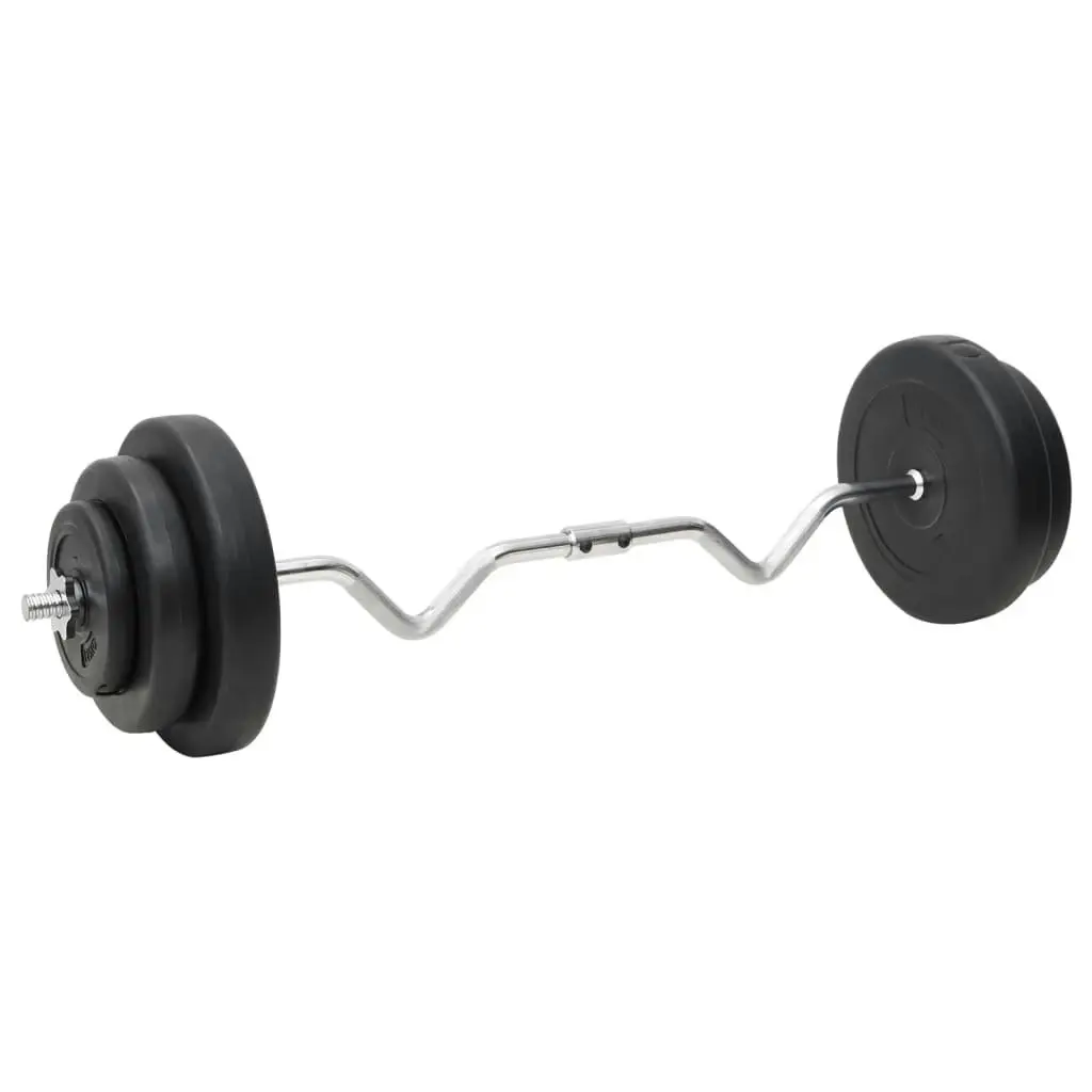 Curl Barbell and Dumbbell with Plates 60 kg 3145026