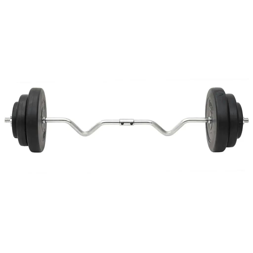 Curl Barbell and Dumbbell with Plates 60 kg 3145026