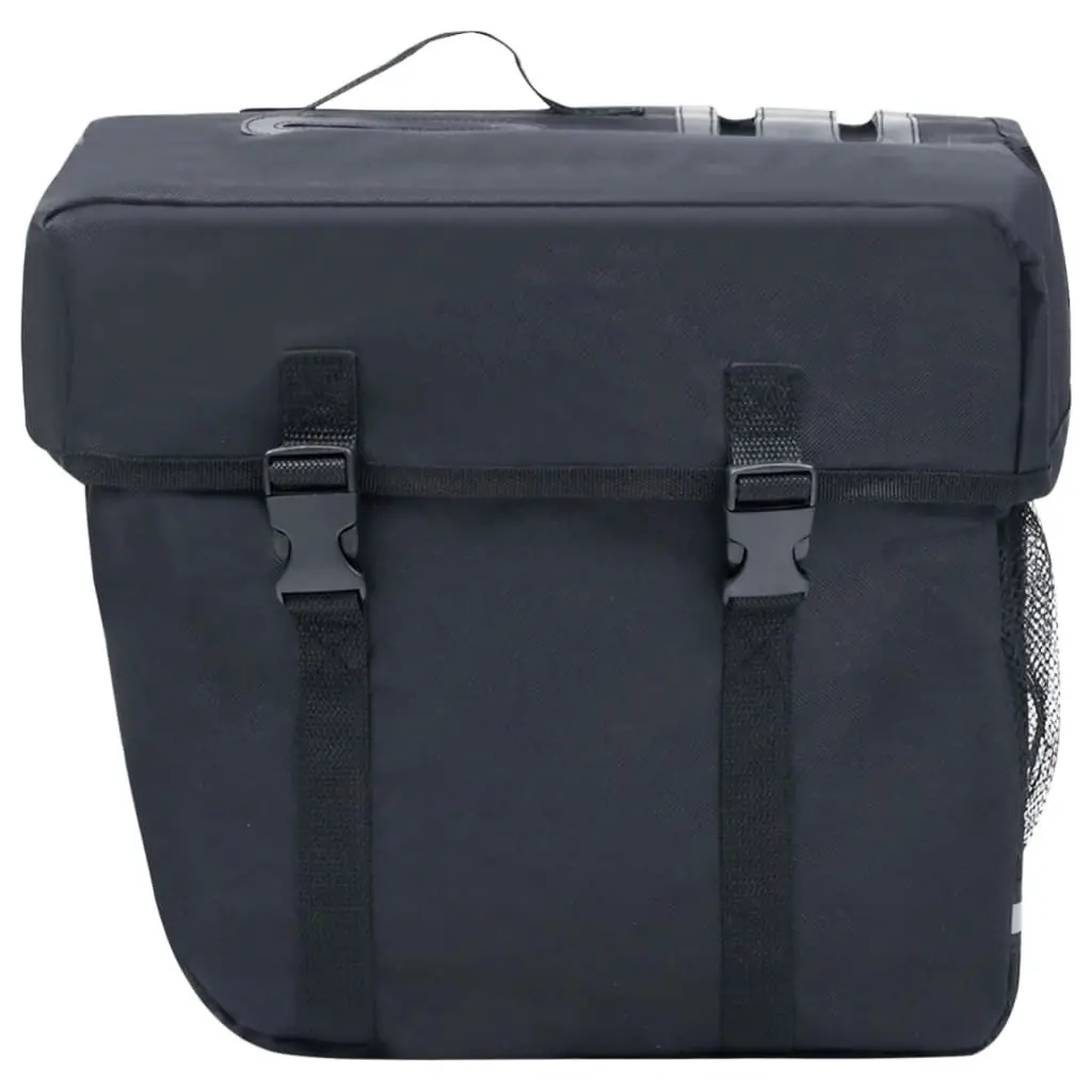 Double Bicycle Bag for Pannier Rack Waterproof 35 L Black 93251