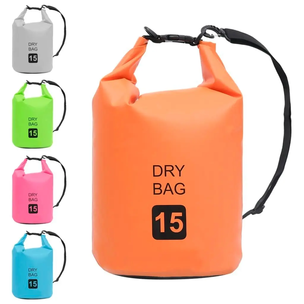 Dry Bag Orange 15 L PVC 92789