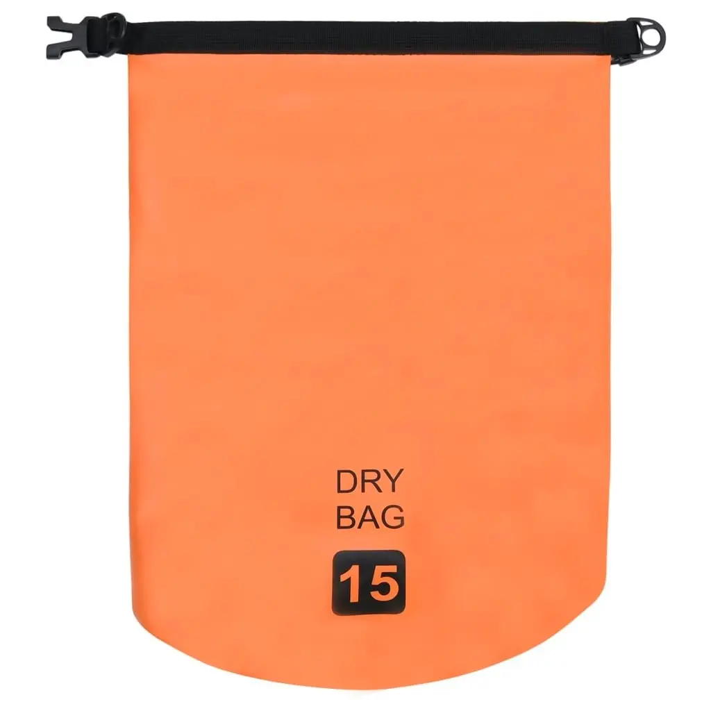 Dry Bag Orange 15 L PVC 92789