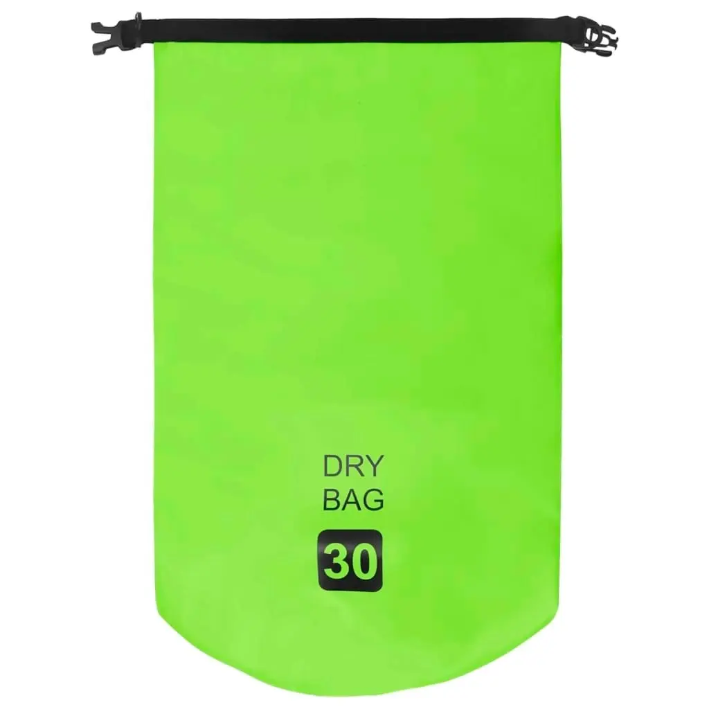 Dry Bag Green 30 L PVC 92783