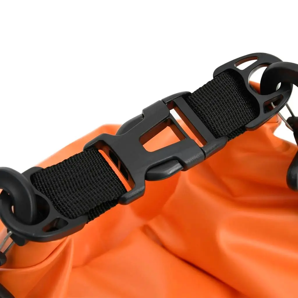 Dry Bag with Zipper Orange 15 L PVC 92784