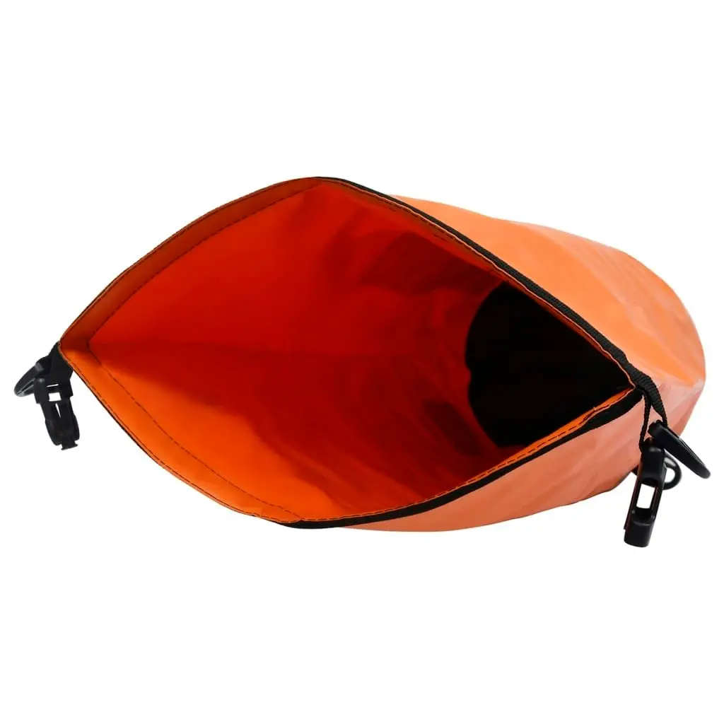 Dry Bag with Zipper Orange 15 L PVC 92784