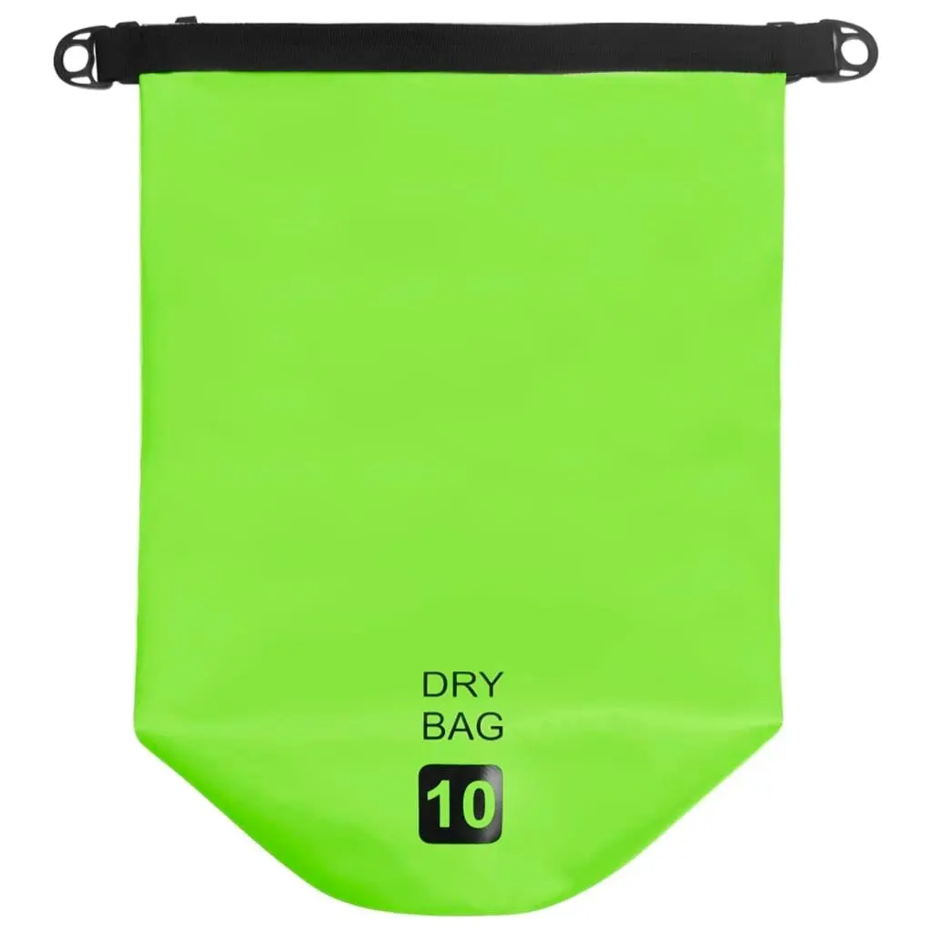 Dry Bag Green 10 L PVC 92780