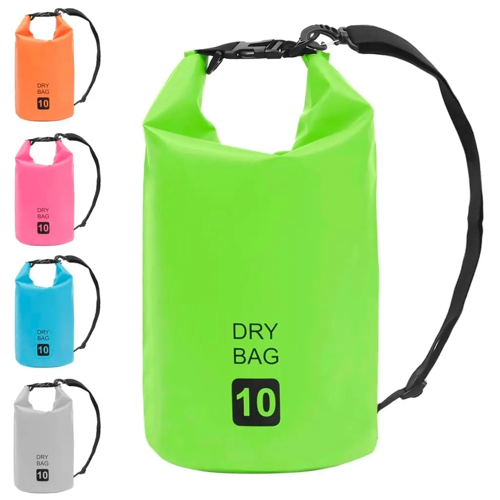 Dry Bag Green 10 L PVC 92780