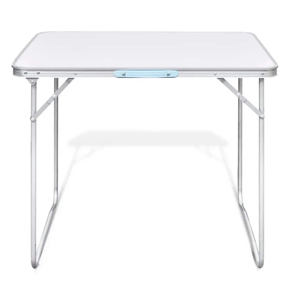 Foldable Camping Table with Metal Frame 80 x 60 cm 41324