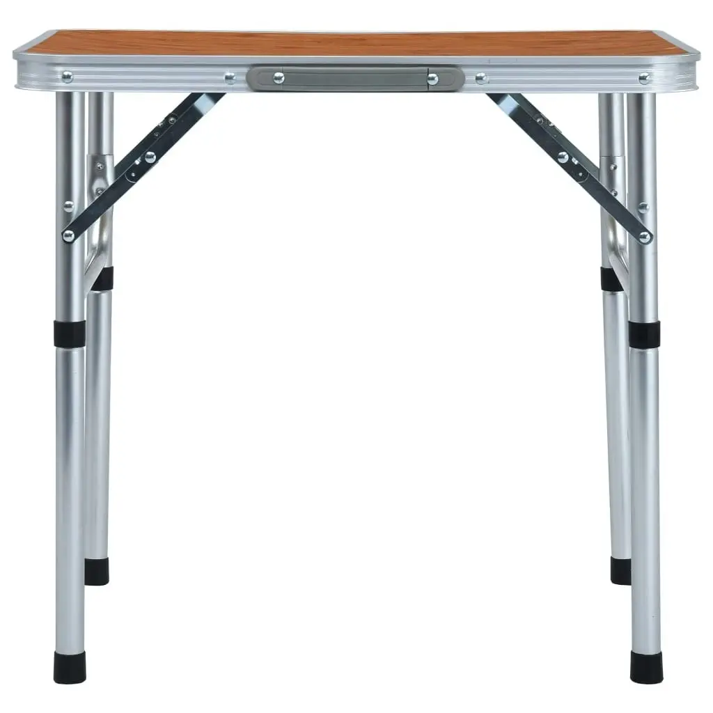 Folding Camping Table Aluminium 60x45 cm 48179