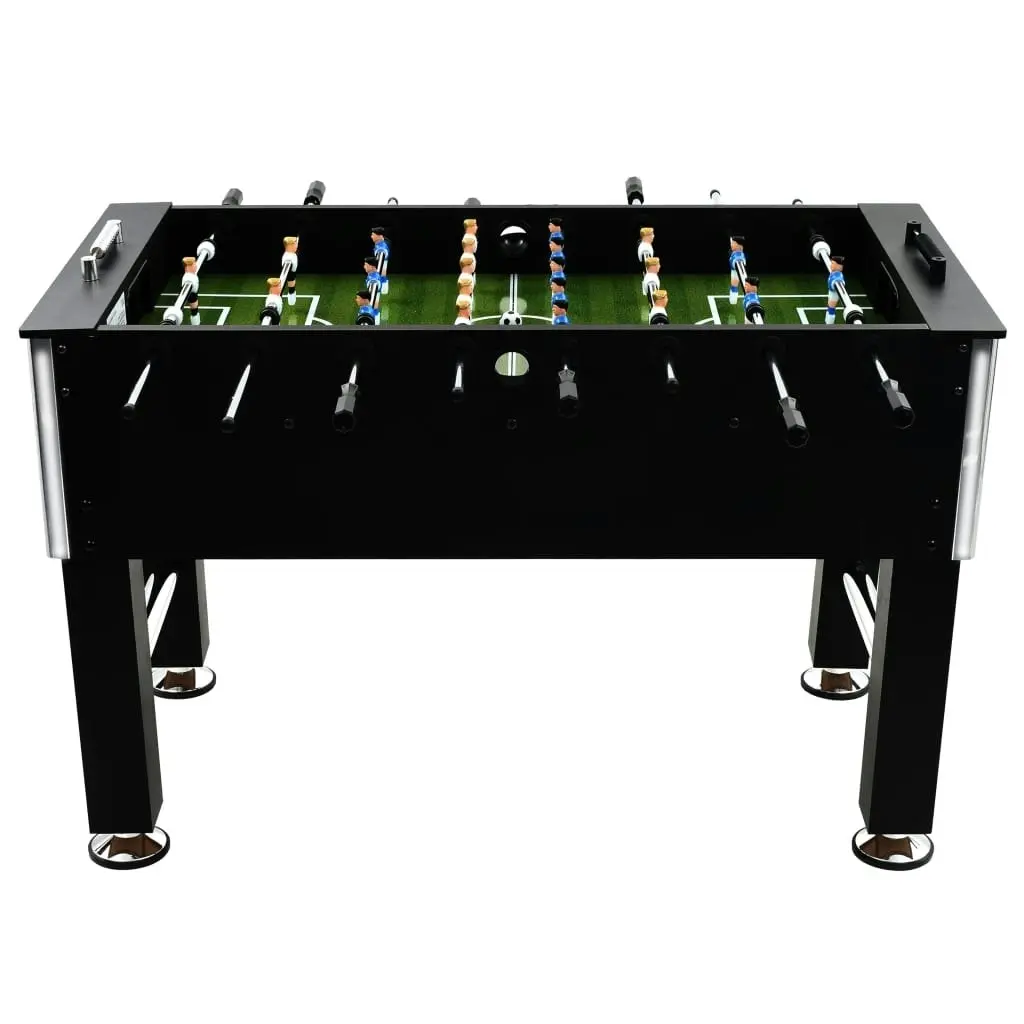 Football Table Steel 60 kg 140x74.5x87.5 cm Black 91438