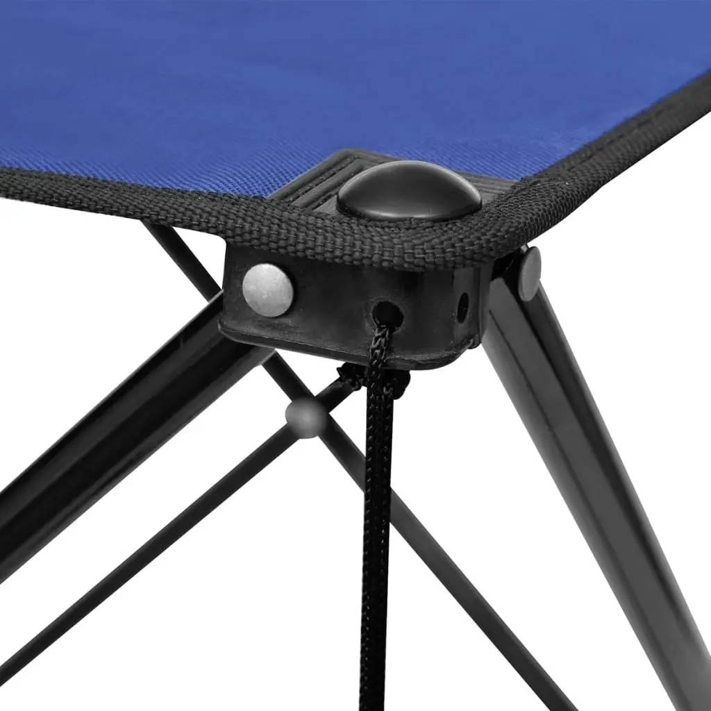 Foldable Camping Table Blue 41490