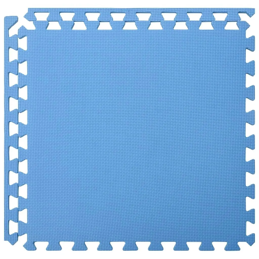 Floor Mats 6 pcs 2.16 mÂ² EVA Foam Blue 92464