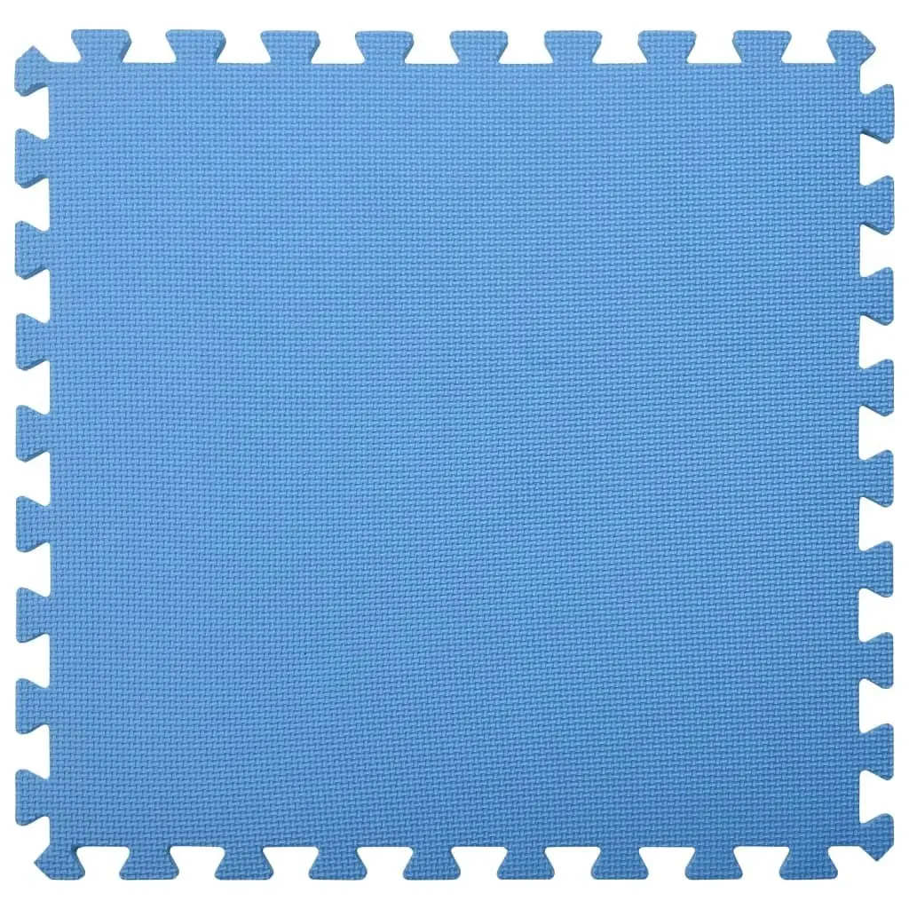 Floor Mats 6 pcs 2.16 mÂ² EVA Foam Blue 92464