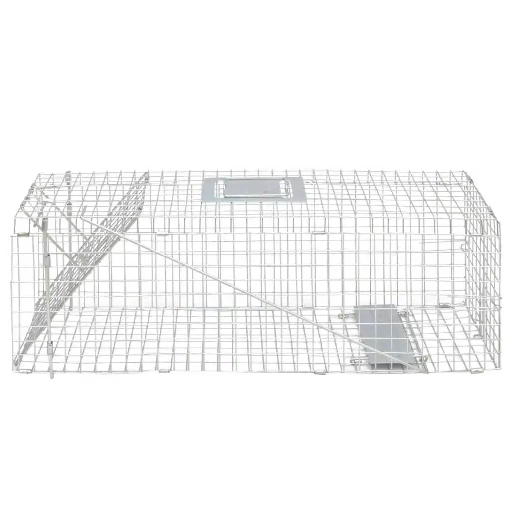 Galvanised Live Trap 80 cm 170237