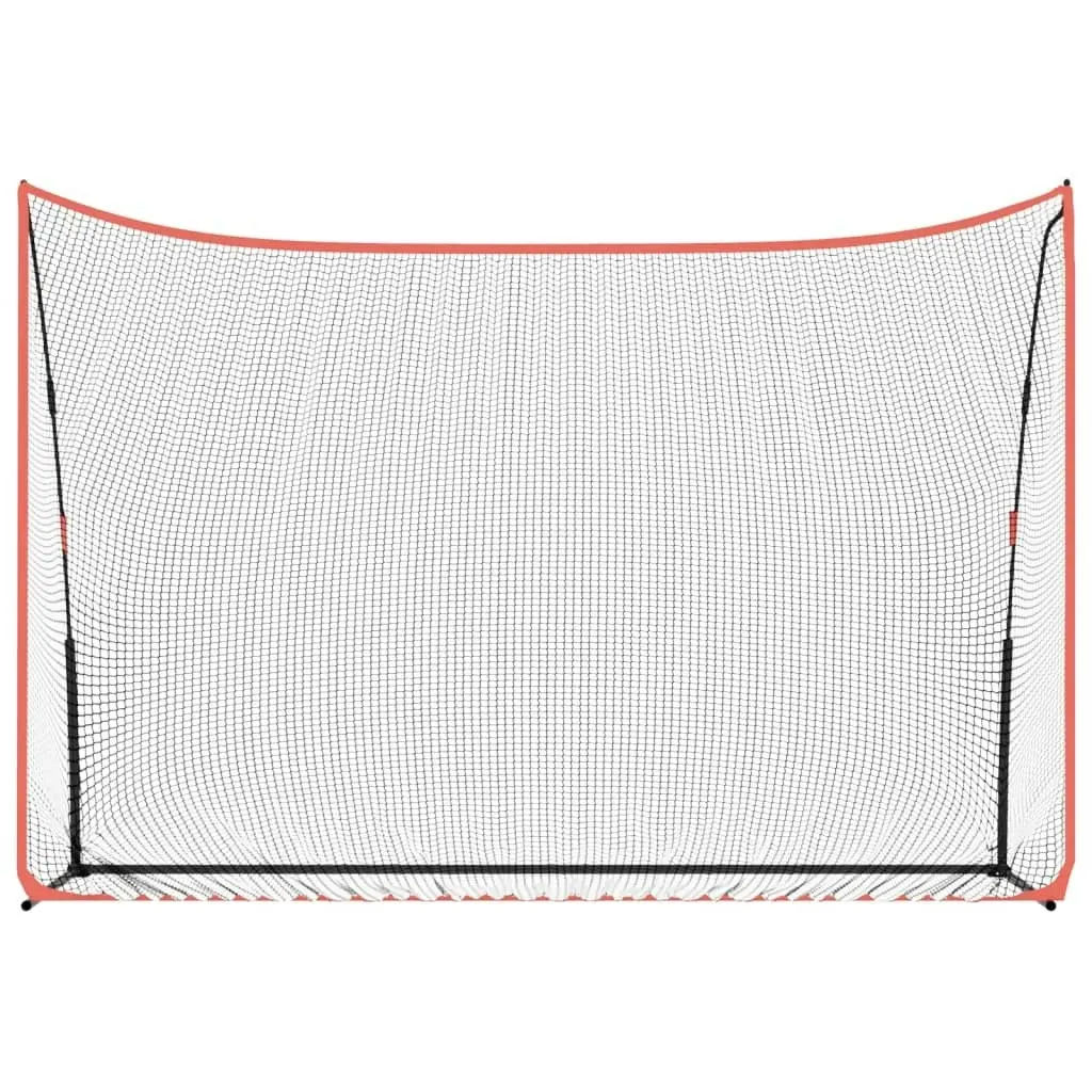 Golf Practice Net Black and Red 305x91x213 cm Polyester 93751