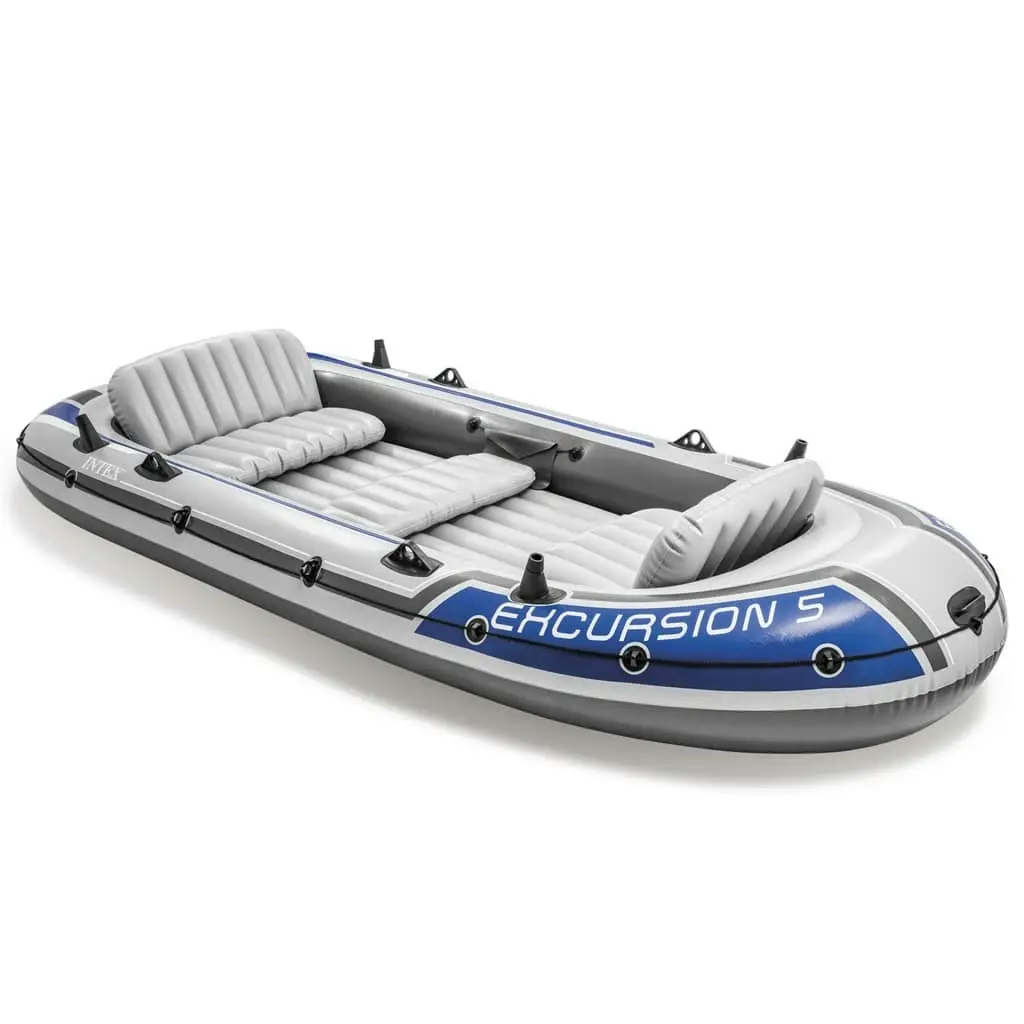 Intex Excursion 5 Set Inflatable Boat with Oars and Pump 68325NP 3202727