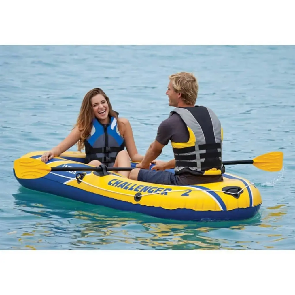 Intex Challenger 2 Set Inflatable Boat with Oars and Pump 68367NP 3202722