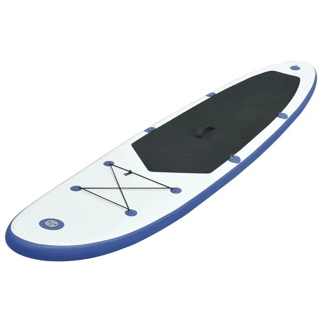 Inflatable Stand Up Paddleboard Set Blue and White 91582