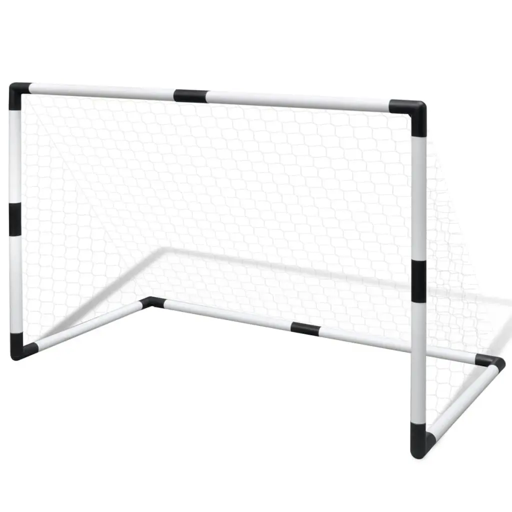 Mini Soccer Goals Post Net Set 2 pcs for Kids 91.5 x 48 x 61 cm 90571