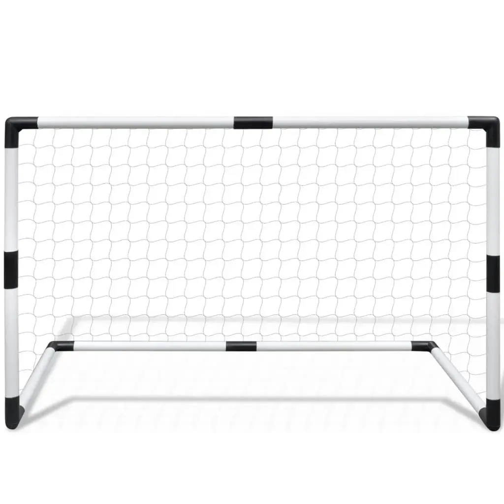 Mini Soccer Goals Post Net Set 2 pcs for Kids 91.5 x 48 x 61 cm 90571