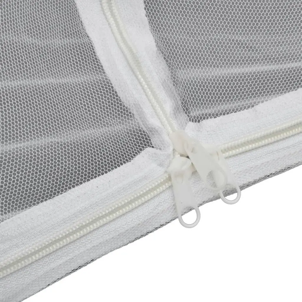 Mongolia Net Mosquito Net 2 Doors 200 x 180 x 150 cm White 50262