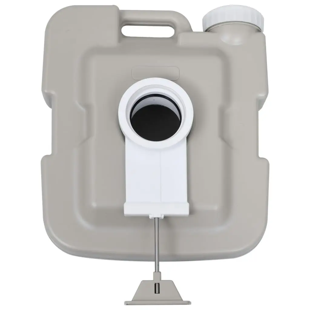 Portable Camping Toilet with Tent 10+10 L 3081889