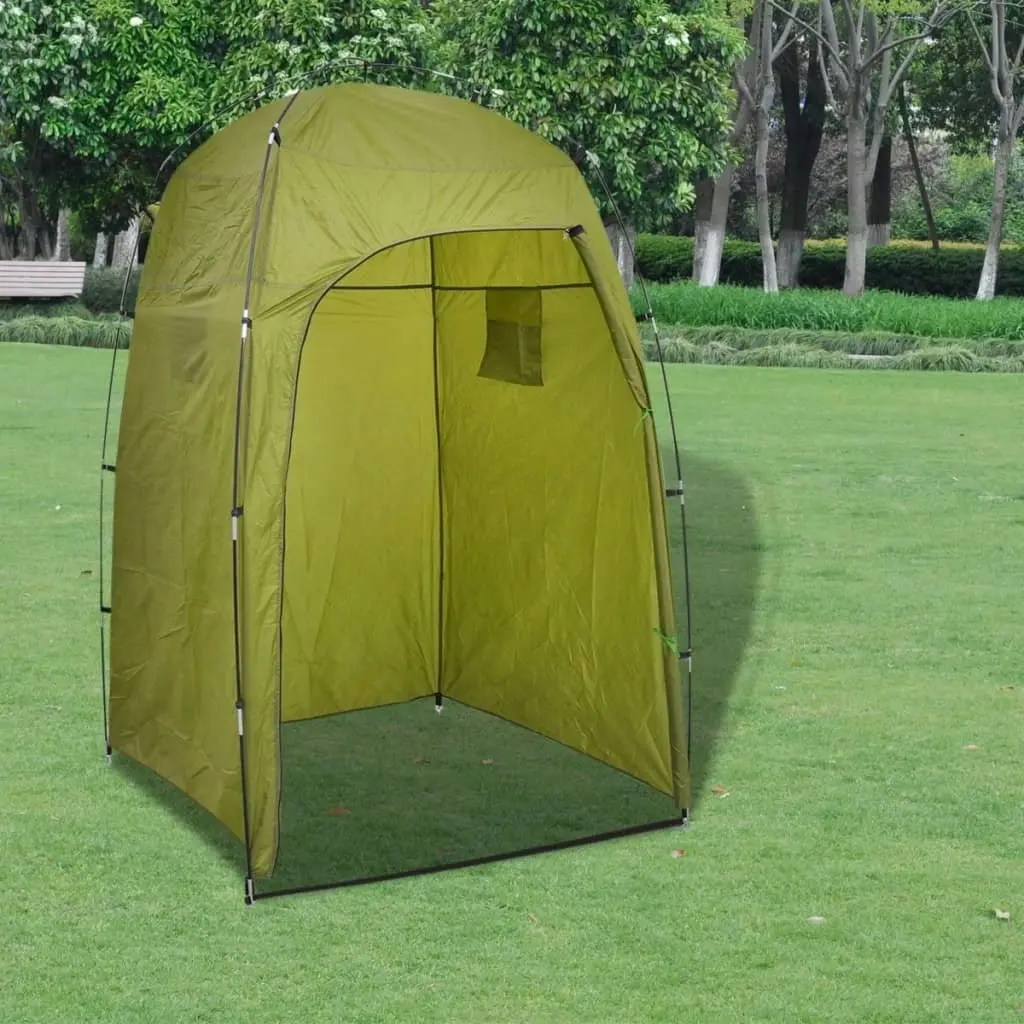 Portable Camping Toilet with Tent 10+10 L 3081890