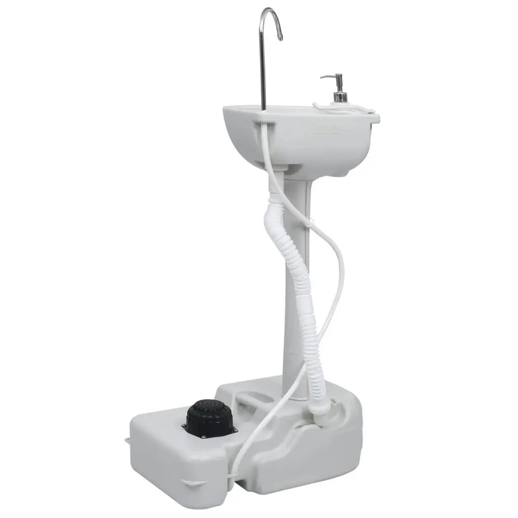 Portable Camping Handwash Stand with Tent 20 L 3081893