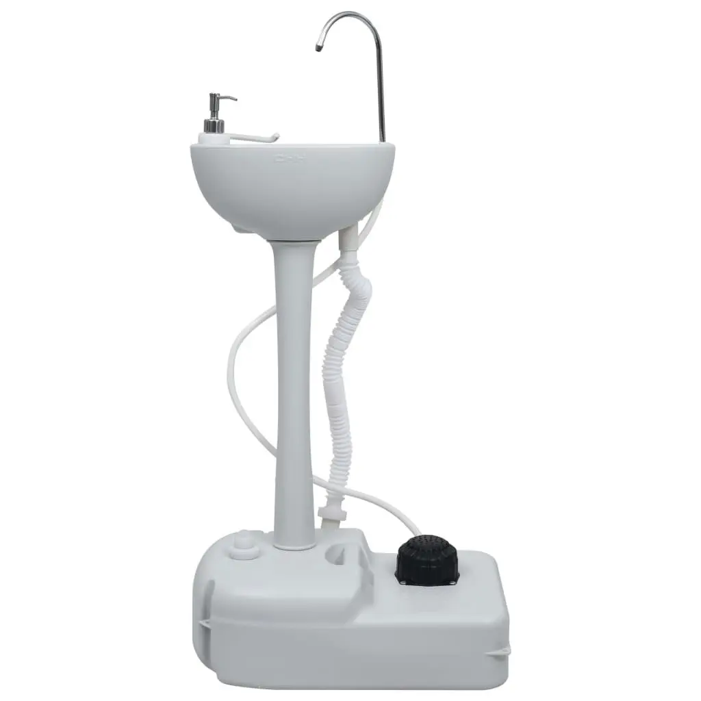 Portable Camping Handwash Stand with Tent 20 L 3081893