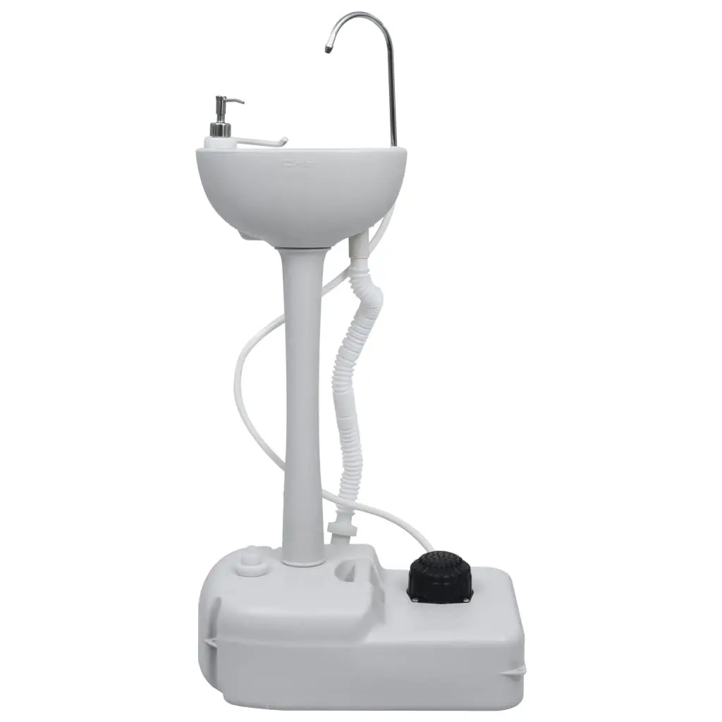 Portable Camping Handwash Stand with Tent 20 L 3081895