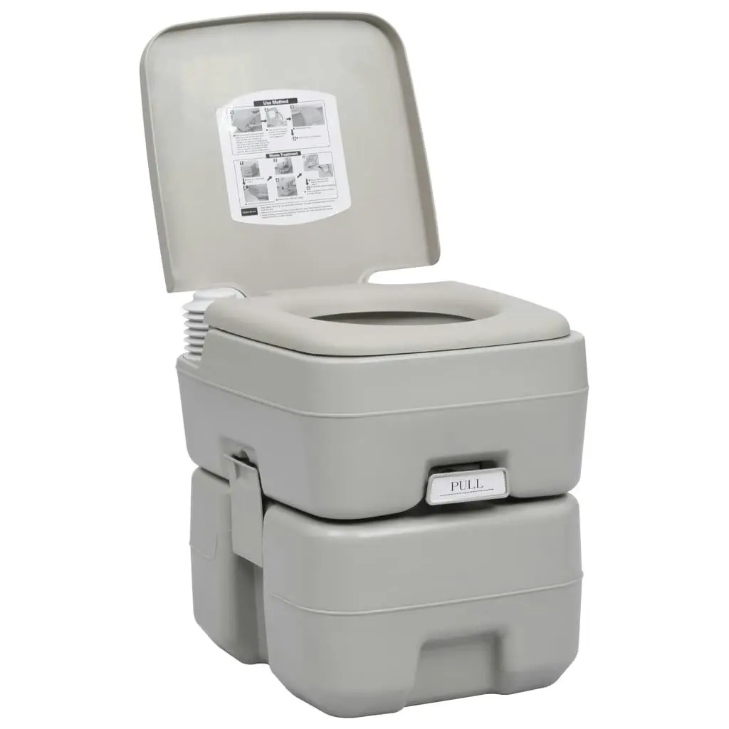 Portable Camping Toilet and Handwash Stand Set 3154909