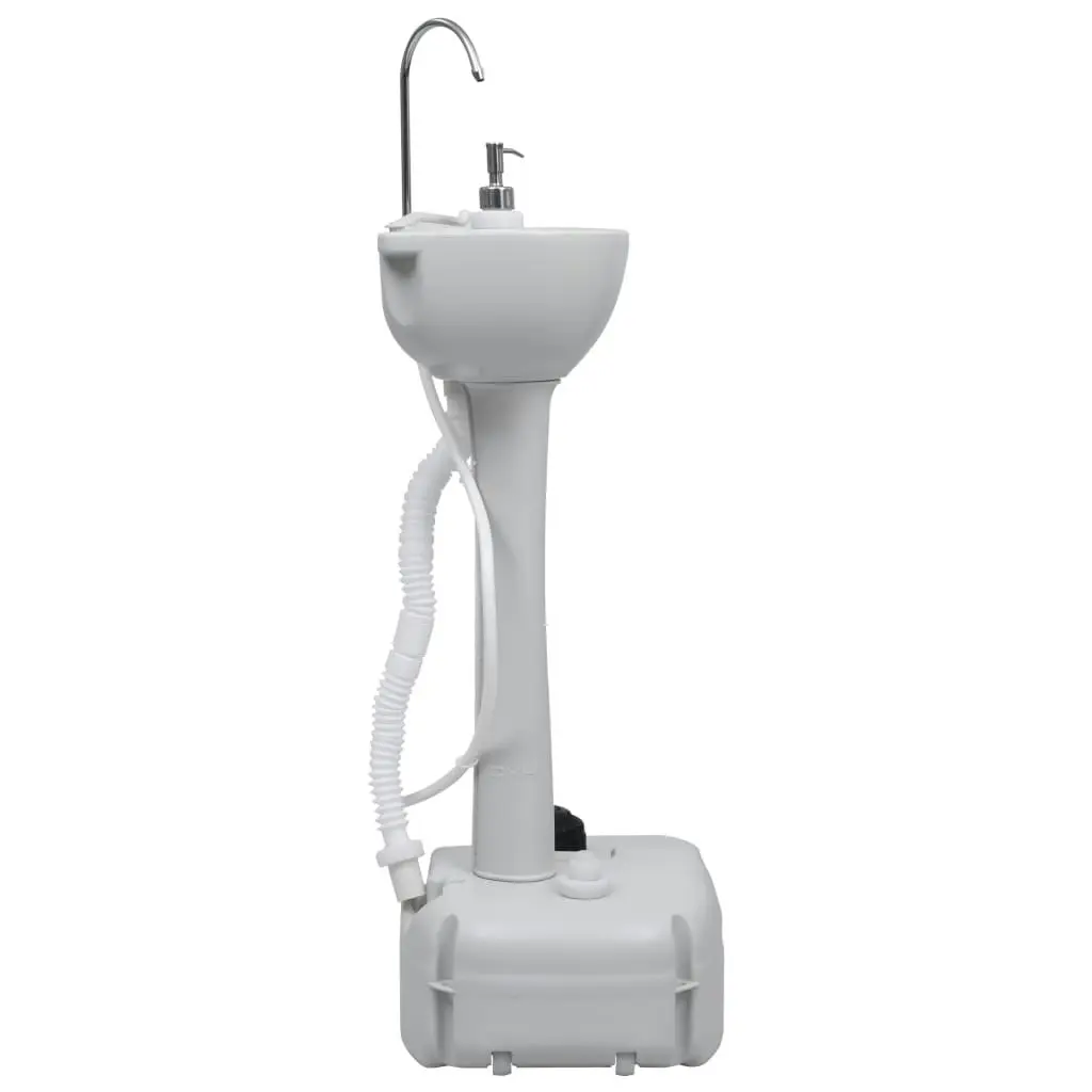 Portable Camping Handwash Stand with Tent 20 L 3081894