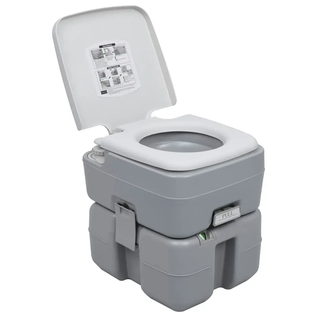 Portable Camping Toilet and Handwash Stand Set 3154910