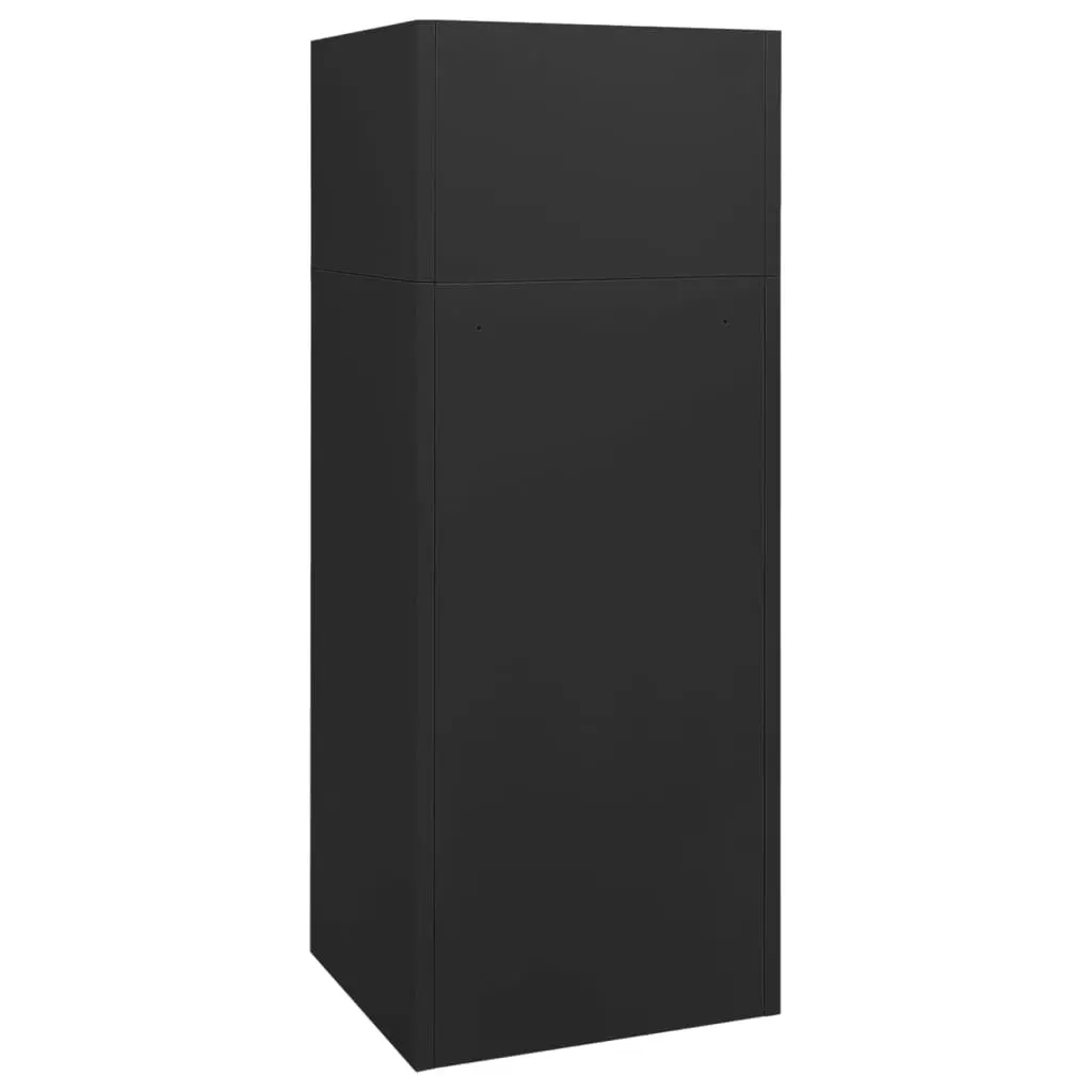 Saddle Cabinet Anthracite 53x53x140 cm Steel 339602