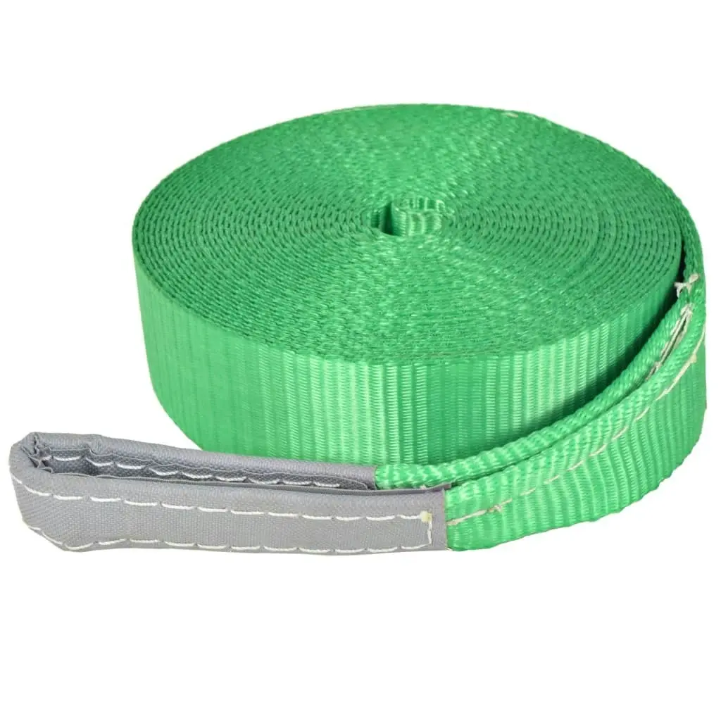 Slackline 15 m x 50 mm 150 kg Green 142666