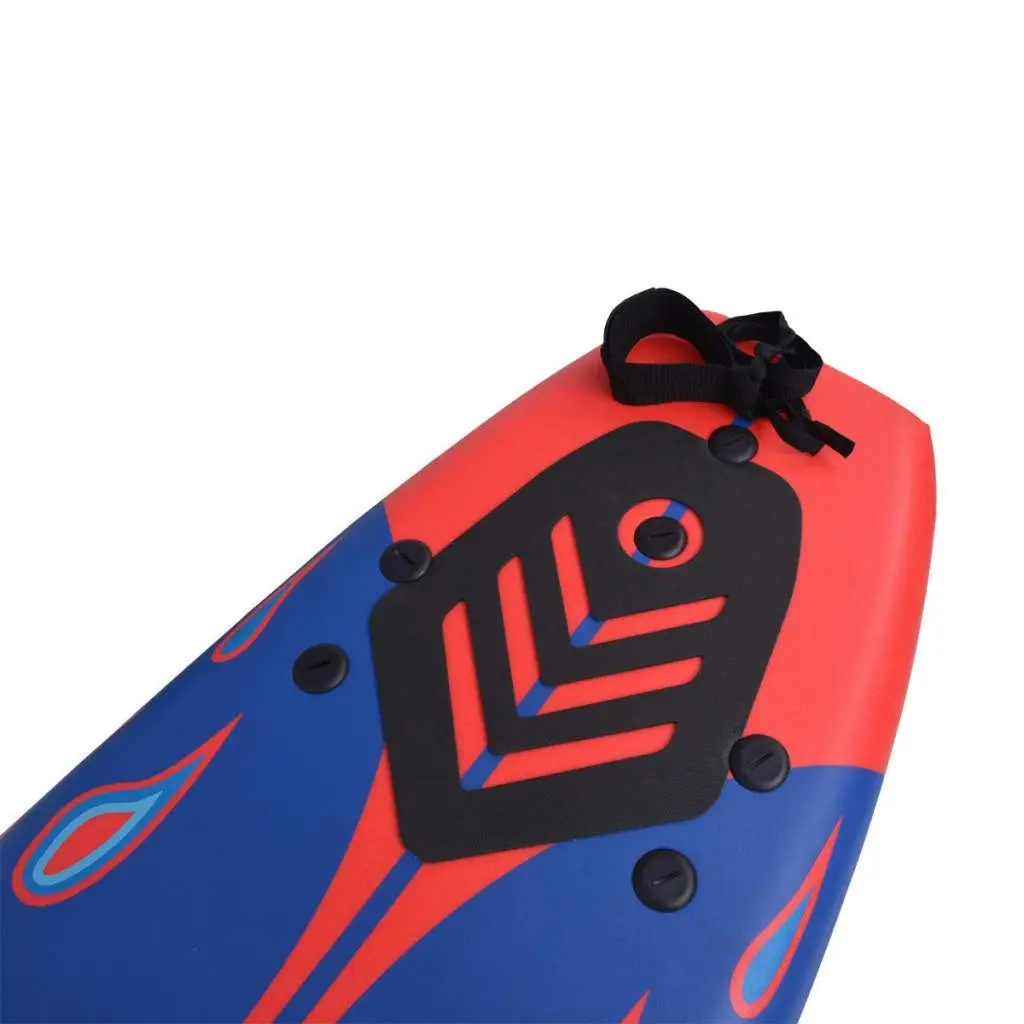 Surfboard Blue and Red 170 cm 91258