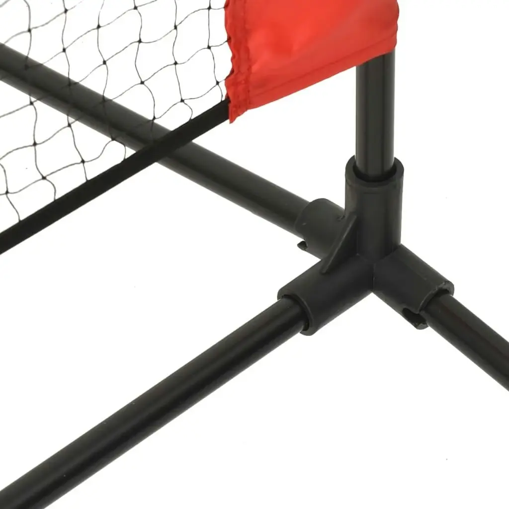 Tennis Net Black and Red 300x100x87 cm Polyester 93756