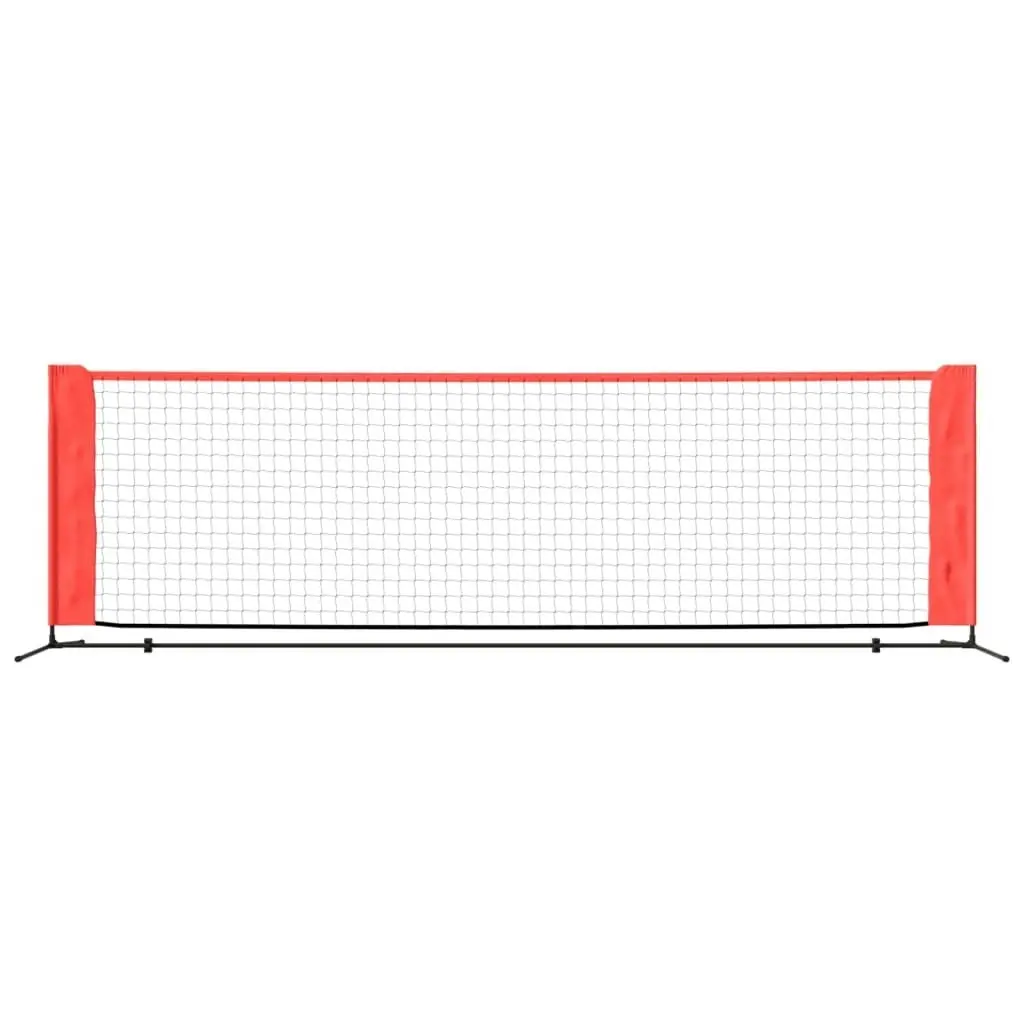 Tennis Net Black and Red 300x100x87 cm Polyester 93756